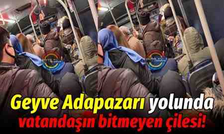Geyve Adapazarı yolunda vatandaşın çilesi!