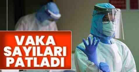 Vaka sayıları patladı! 55 bin sınırına dayandı..