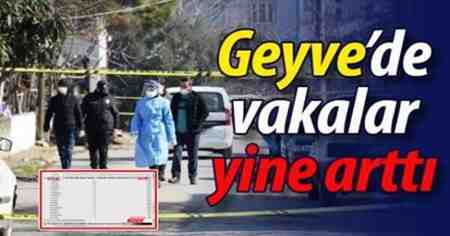 Geyve’de vakalar artışa geçti