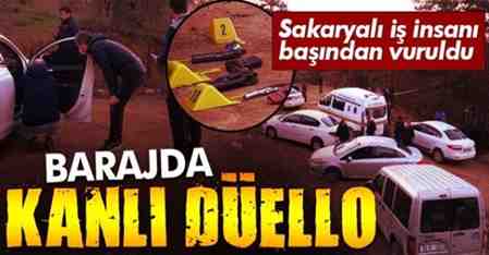 Sakaryalı iş insanı başından vuruldu