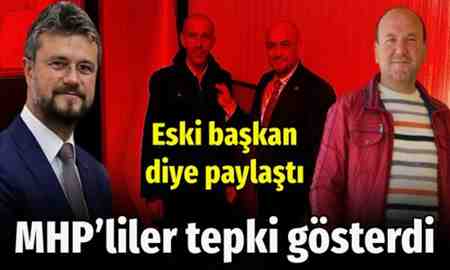 Eski başkan diye paylaştı, MHP’liler tepki gösterdi