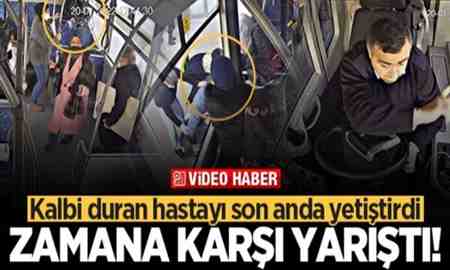 Zamana karşı yarıştı! Kalbi duran hastayı son anda yetiştirdi