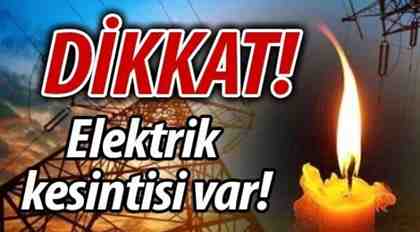 DİKKAT! Geyve’de Pazar günü birçok mahallede 8 saat elektrikler yok!