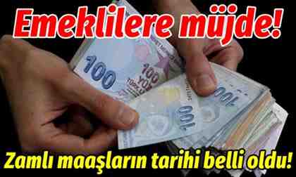 Emeklilere müjde! Zamlı maaşların tarihi belli oldu!
