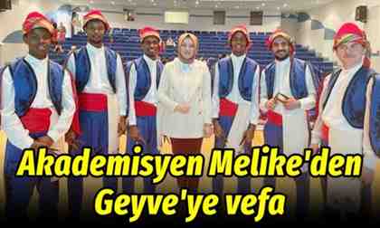 Akademisyenden Geyve’ye vefa