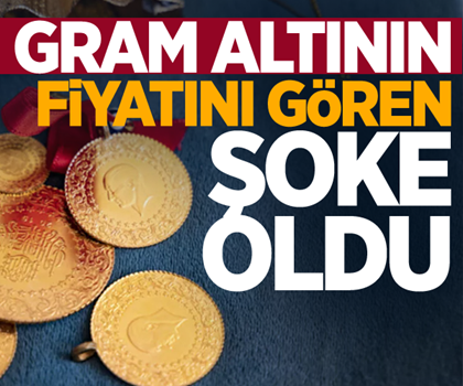 Gram altın fiyatında sert düşüş!