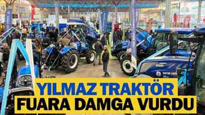 Yılmaz Traktör fuara damga vurdu