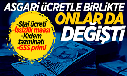 İşte yeni asgari ücretle değişenler…