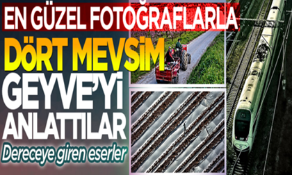 En güzel fotoğraflarla dört mevsim Geyve’yi anlattılar