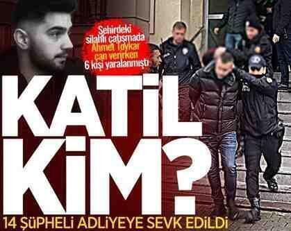 Geyveli gencin öldüğü silahlı çatışmada 14 şüpheli adliyeye sevk edildi!