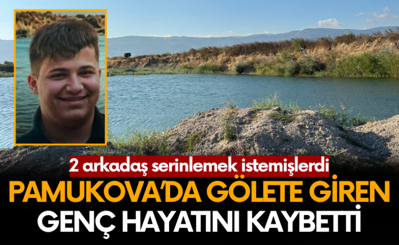 Pamukova’da acı olay: Gölete giren genç hayatını kaybetti
