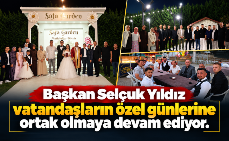 Başkan Selçuk Yıldız, cemiyet mesaisine devam ediyor.