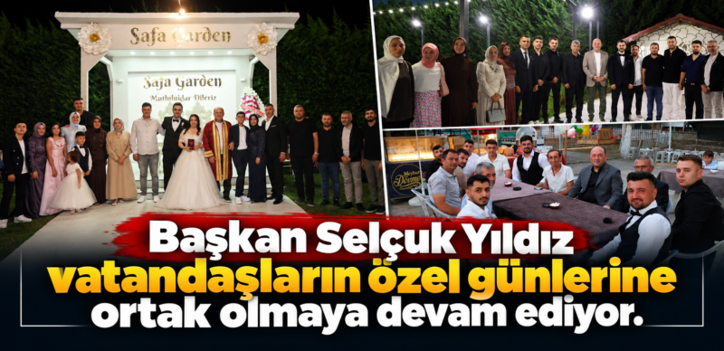 Başkan Selçuk Yıldız, cemiyet mesaisine devam ediyor.
