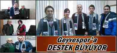 Geyvespor’a Destek Büyüyor…
