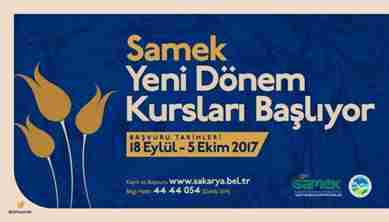 SAMEK’lerde Yeni Dönem Kayıtları Başlıyor.