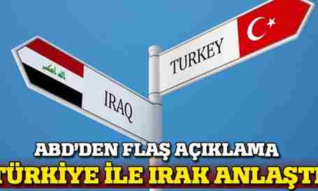 Musul operasyonunda Türkiye ve Irak prensipte anlaştı