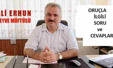 Müftü Erhun; 11 Ayın Sultanı Ramazan’ı İbadetle Geçirelim.