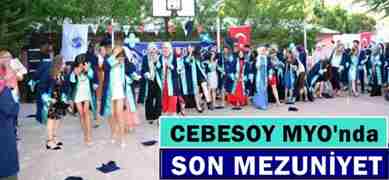 Alifuat Cebesoy MYO’da Son Mezuniyet