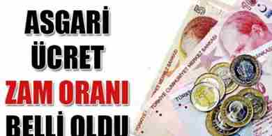Yeni asgari ücret açıklandı