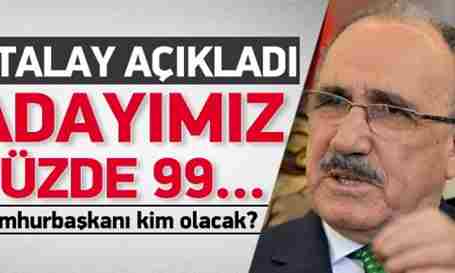 Atalay’dan flaş Cumhurbaşkanlığı açıklaması