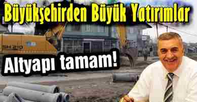 Büyükşehir’den Geyve’ye Büyük Yatırımlar