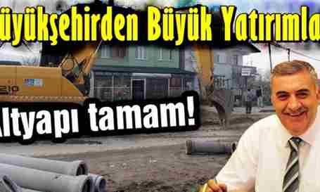 Büyükşehir’den Geyve’ye Büyük Yatırımlar
