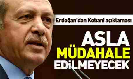 Cumhurbaşkanı Erdoğan’dan Flaş Kobani Açıklaması