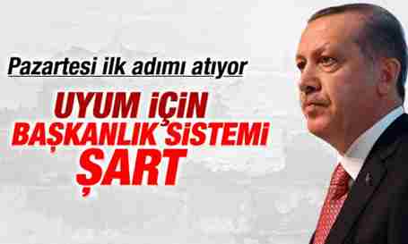 Erdoğan başkanlık sistemi ihtiyaçtır dedi