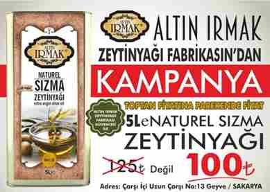 Irmak Zeytinyağı’ndan Yaz Kampanyası