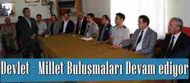 Geyve’de Devlet-Millet Buluşmaları Devam Ediyor