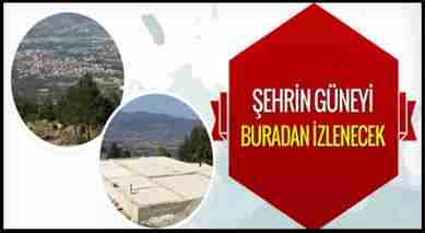 Geyve Seyir Terası İnşaatı Hızla devam ediyor