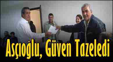 Aşçıoğlu Güven Tazeledi