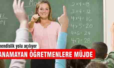 Atanamayan Öğretmenlere Müjde….