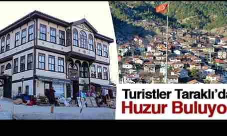 Turistler Taraklı’da Huzur Buluyor